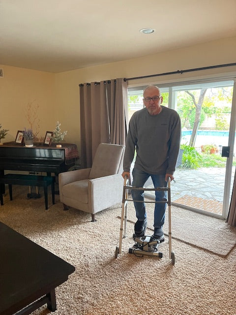 Repurpose Your Walker into a Stair Stepper Exerciser