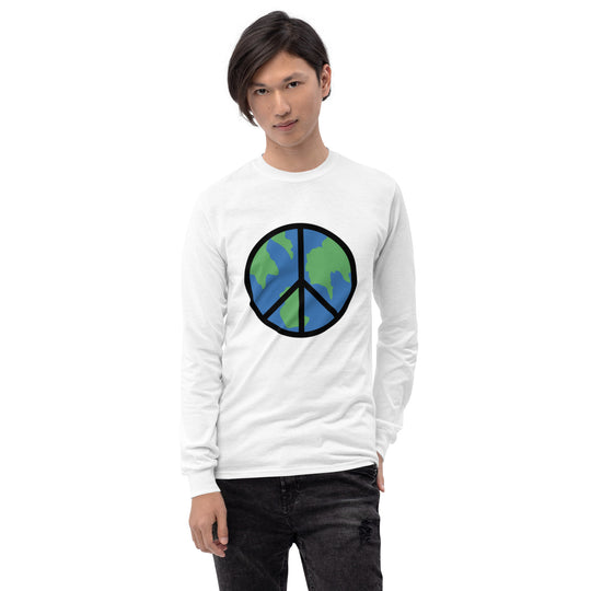 Unisex World Peace long Tee Sleeve Shirt