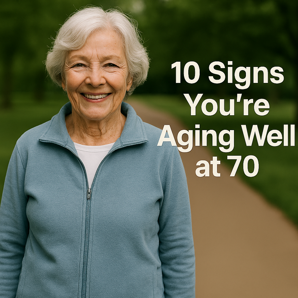 Ten Signs You're Aging Well at 70: A Guide to Thriving, Not Just Surviving