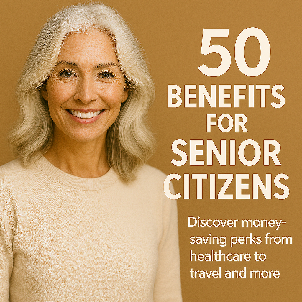 50 Benefits for Senior Citizens in the U.S. (That You Might Actually Want)