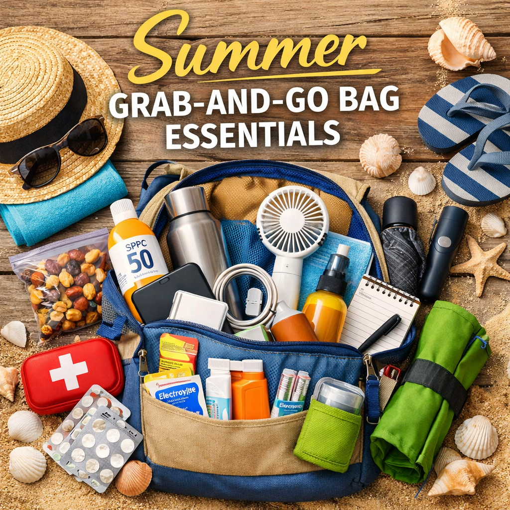The Ultimate Baby Boomer “Grab & Go” Summer Bag
