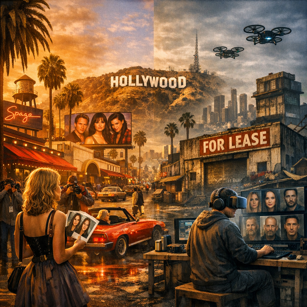 Hollywood Then and Now: A 40-Year Reflection from the Heart of Southern California