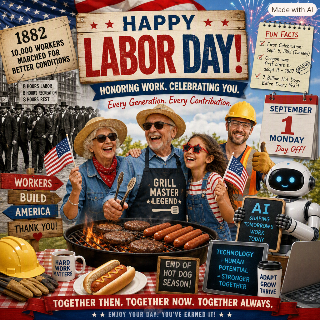 Labor Day: The Holiday That Works Hard So You Don’t Have To