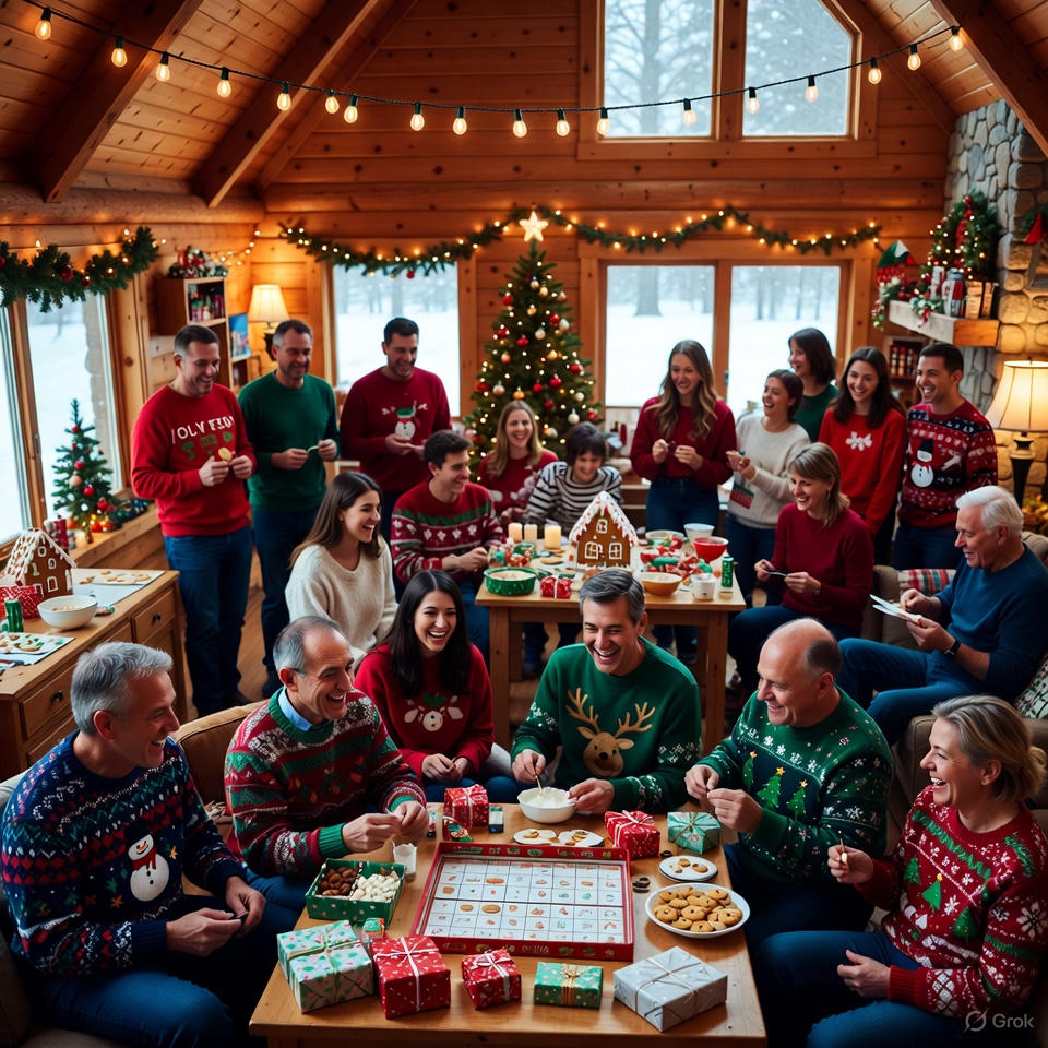 Make Your Christmas Family Gathering More Fun With These 100 Ideas