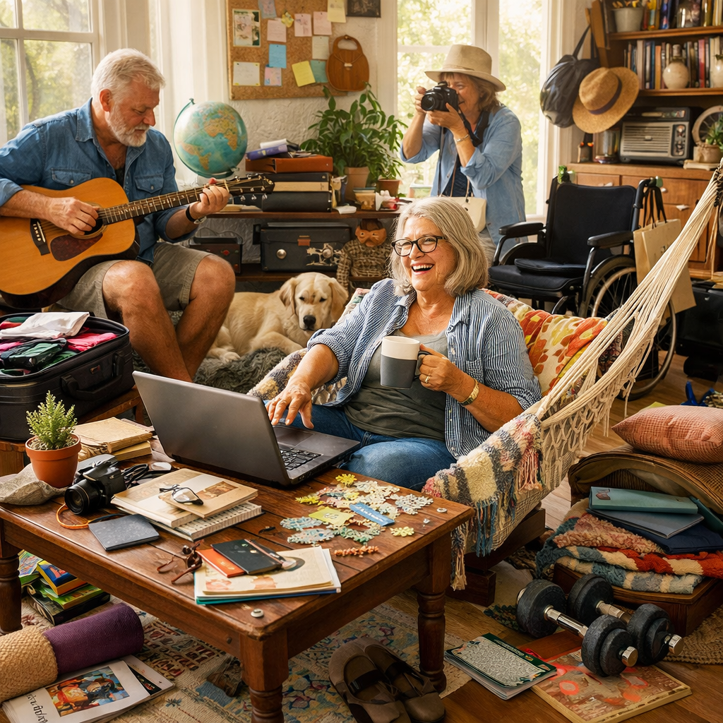 Baby Boomers Are Embracing The Beauty of Organized Chaos Life Styles