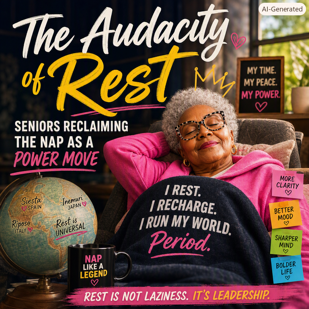 Seniors Reclaiming the Nap as a Power Move