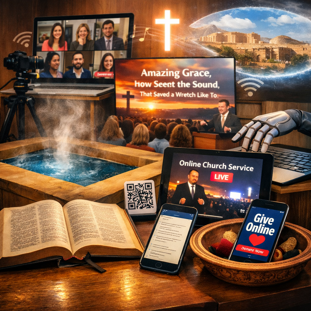 When Tech and Faith Shake Hands: How Worship Has Evolved (Without Losing Its Soul)