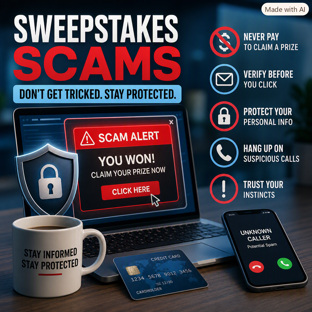 Sweepstakes Scams: The High Stakes Game Targeting America’s Seniors