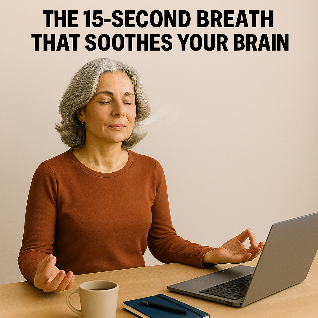 Calm in Seconds: The Breathing Trick Experts Love