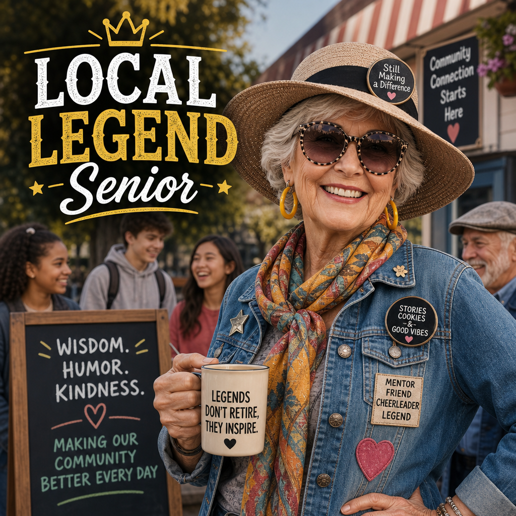 The Senior Citizen’s Guide to Becoming a Local Legend