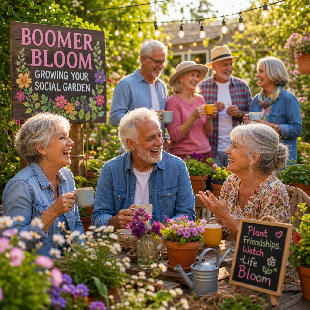 Boomer Bloom: Growing Your Social Garden