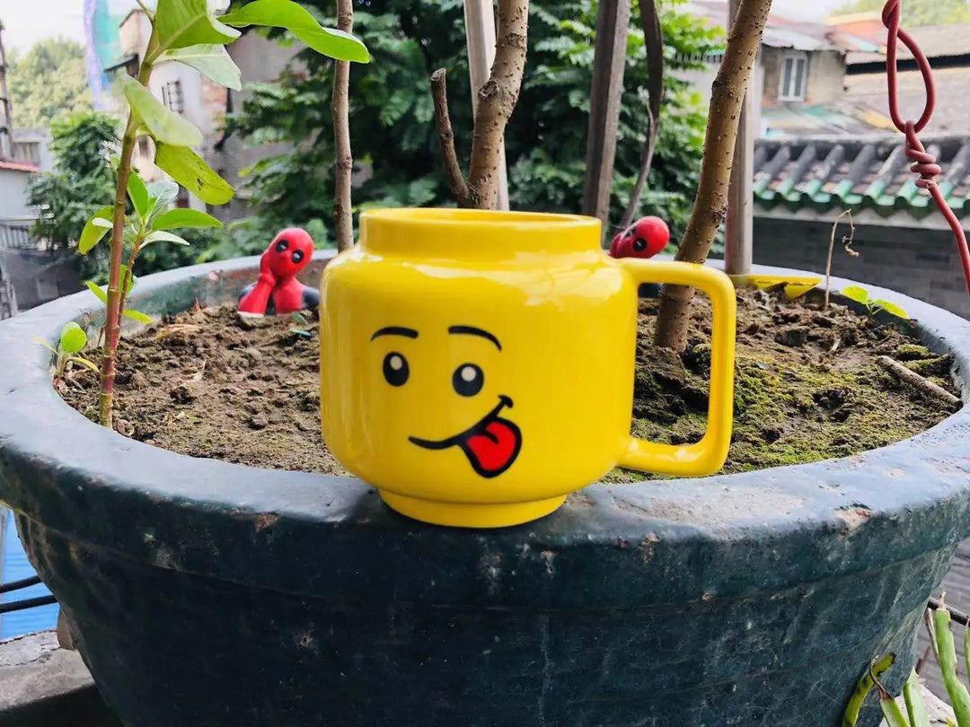 Smile Ceramic Mug Cartoon Coffee Milk Tea Water Cup