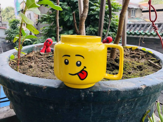 Smile Ceramic Mug Cartoon Coffee Milk Tea Water Cup