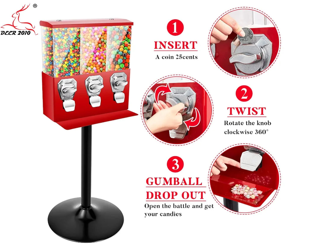 Hot Selling Automatic Candy Capsule Toy Vending Machine