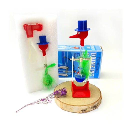 Novelty Retro Glass Beautiful Design Happy Drinking Dipping Dippy Bird Duck