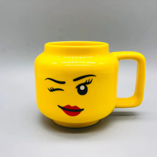 Smile Ceramic Mug Cartoon Coffee Milk Tea Water Cup