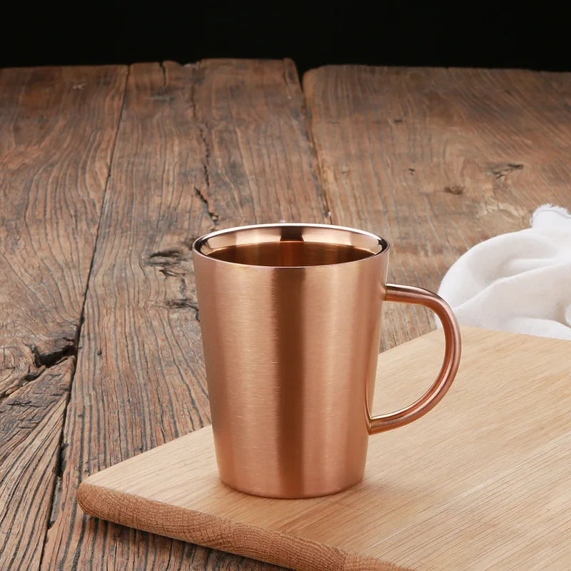 Double Wall Stainless Steel Coffee Mug