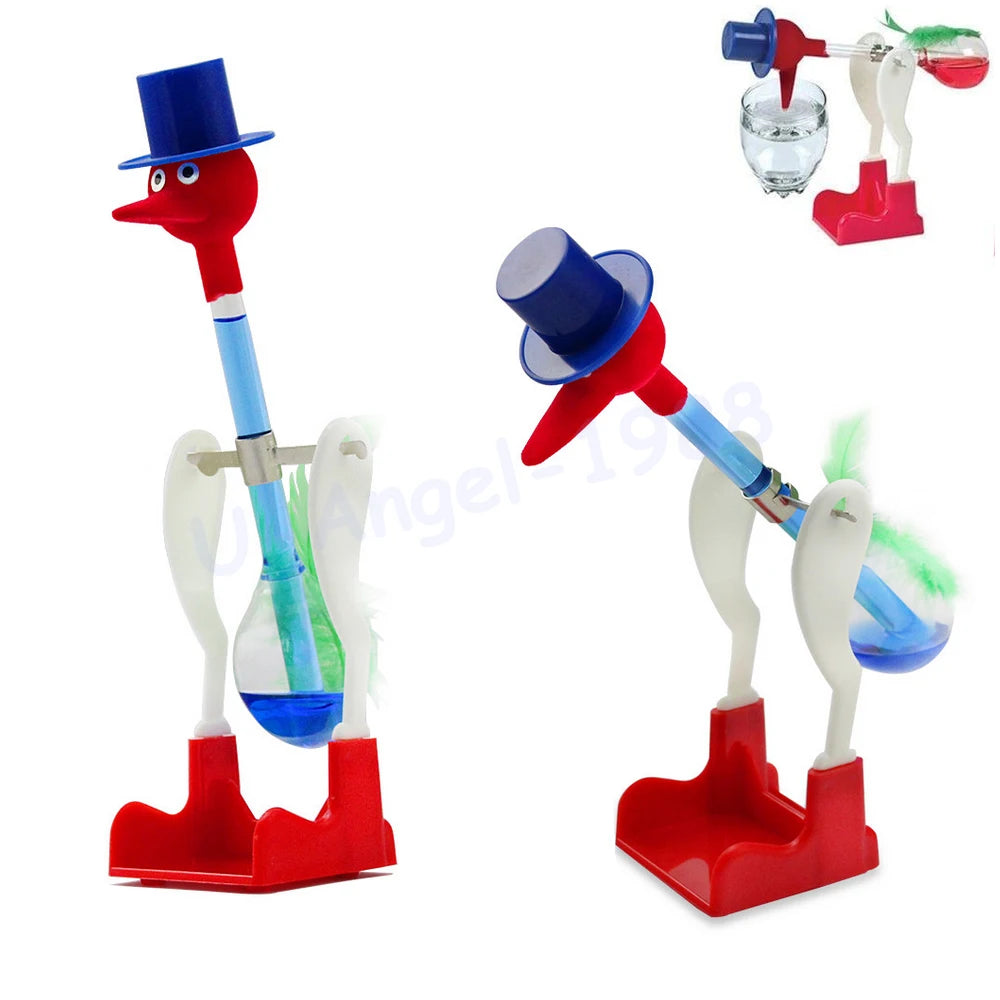 Novelty Retro Glass Beautiful Design Happy Drinking Dipping Dippy Bird Duck