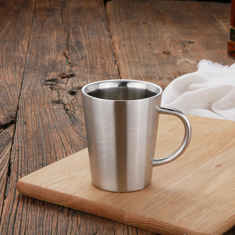 Double Wall Stainless Steel Coffee Mug