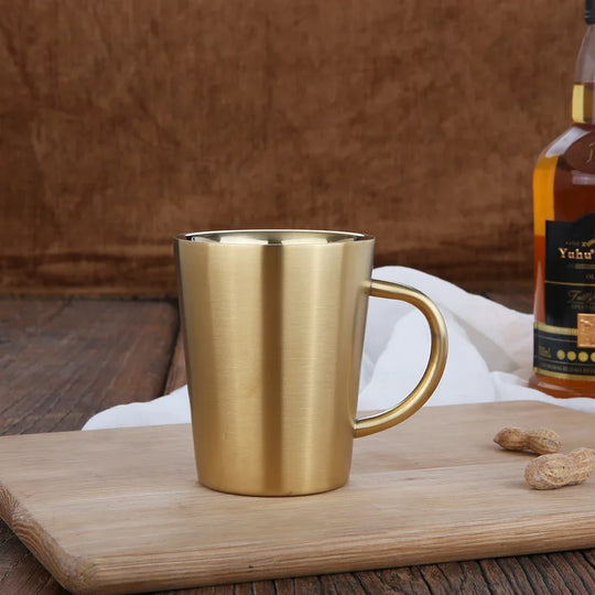 Double Wall Stainless Steel Coffee Mug
