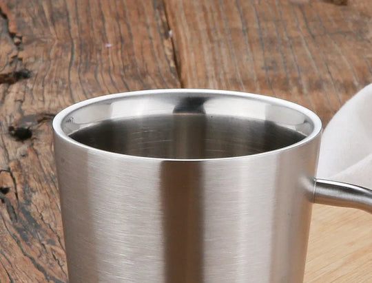 Double Wall Stainless Steel Coffee Mug