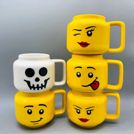 Smile Ceramic Mug Cartoon Coffee Milk Tea Water Cup