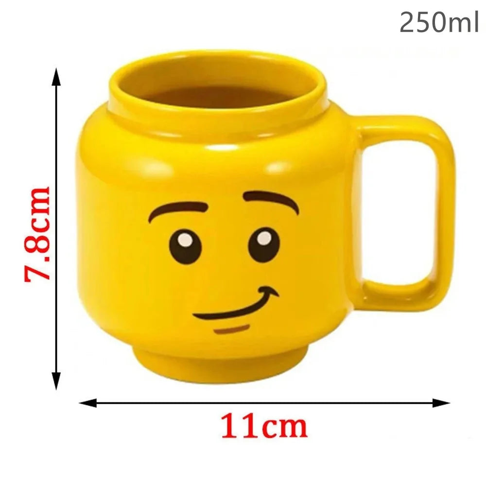 Smile Ceramic Mug Cartoon Coffee Milk Tea Water Cup