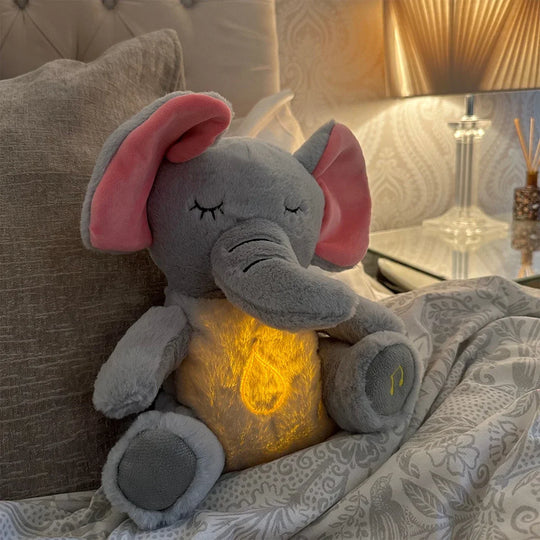 Soothing Elephant Plush Doll Toy Sleeping Companion
