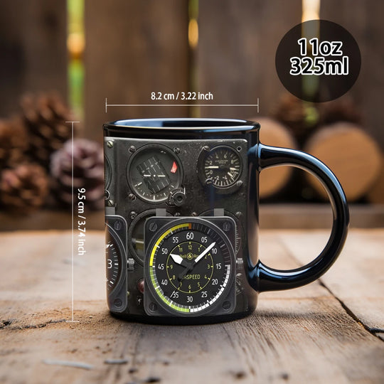 Space Shuttle Dashboard Ceramic coffee Mug