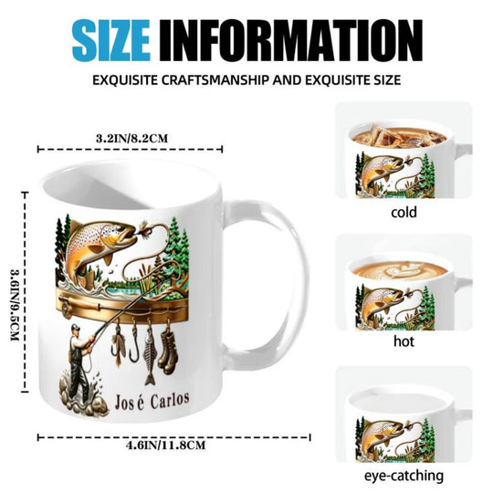 2D print Fishing Lover Gift Mug
