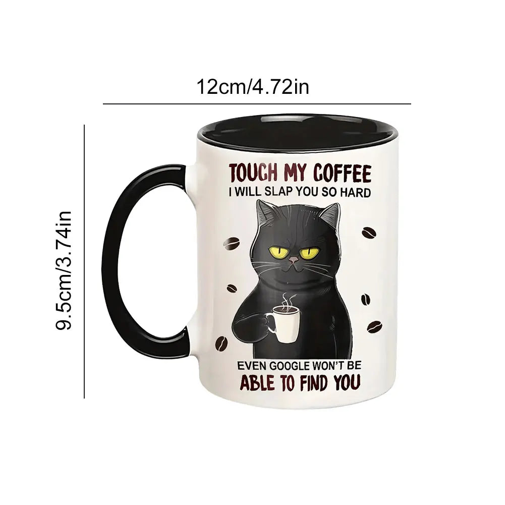 Lord Of The Cats Mug - The Furrllowship Of The Ring Cat Lovers Coffee Mug