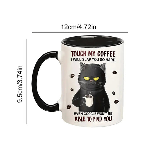 Lord Of The Cats Mug - The Furrllowship Of The Ring Cat Lovers Coffee Mug