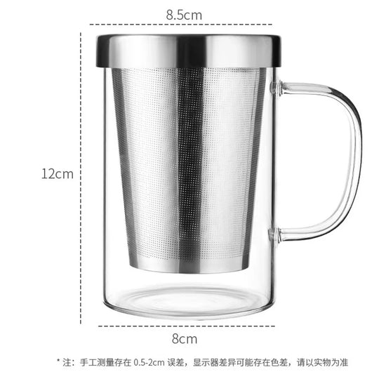 High Borosilicate Glass Coffee Mug