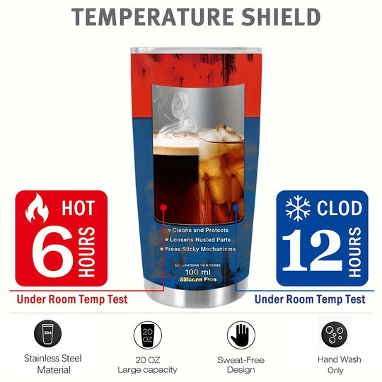 20Oz WD40 Stainless Steel Vacuum Insulated Tumbler