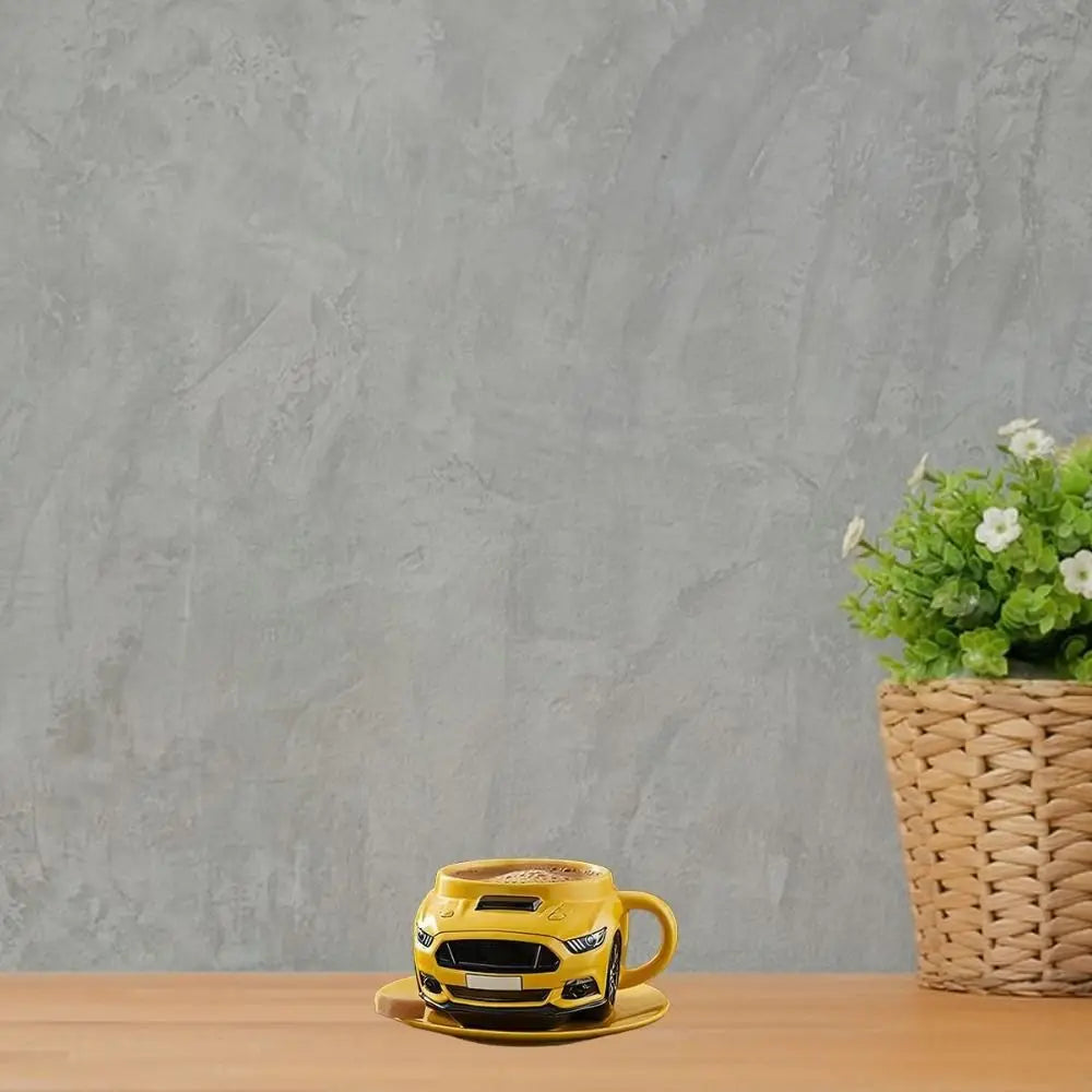Creative Handmade Car Shaped Coffee Cup