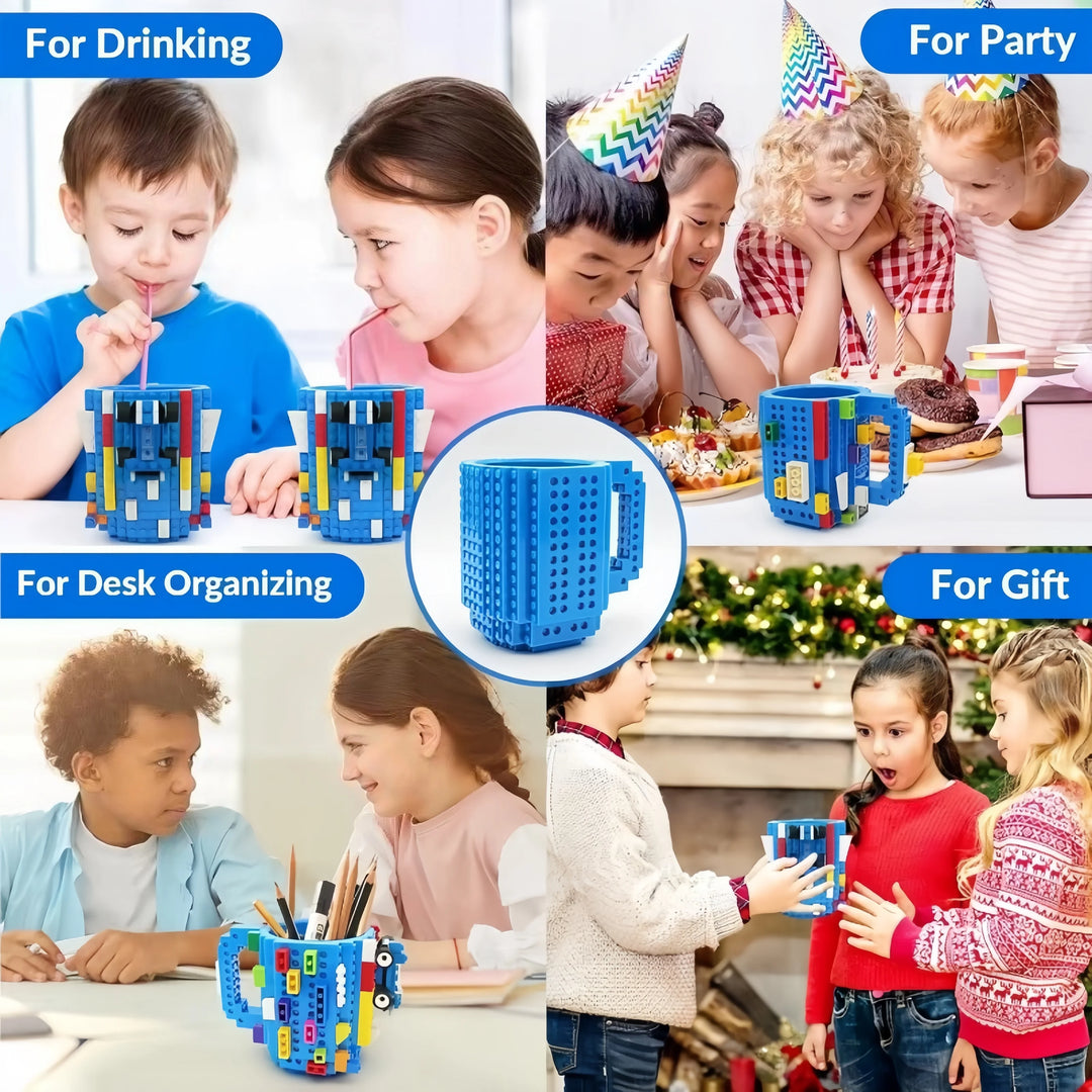Building Blocks DIY Novelty Cup