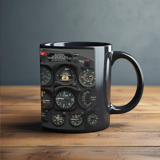 Space Shuttle Dashboard Ceramic coffee Mug