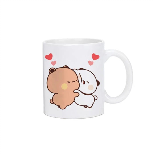 Panda Bear Bubu Dudu Coffee Milk Cup