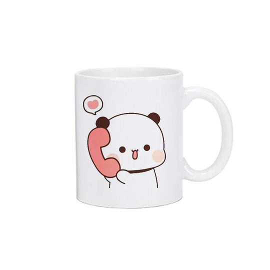 Panda Bear Bubu Dudu Coffee Milk Cup