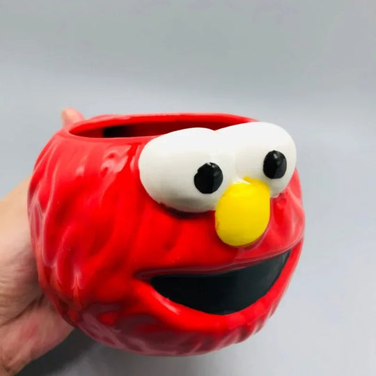 Cartoon Sesame Elmo Coffee Mug