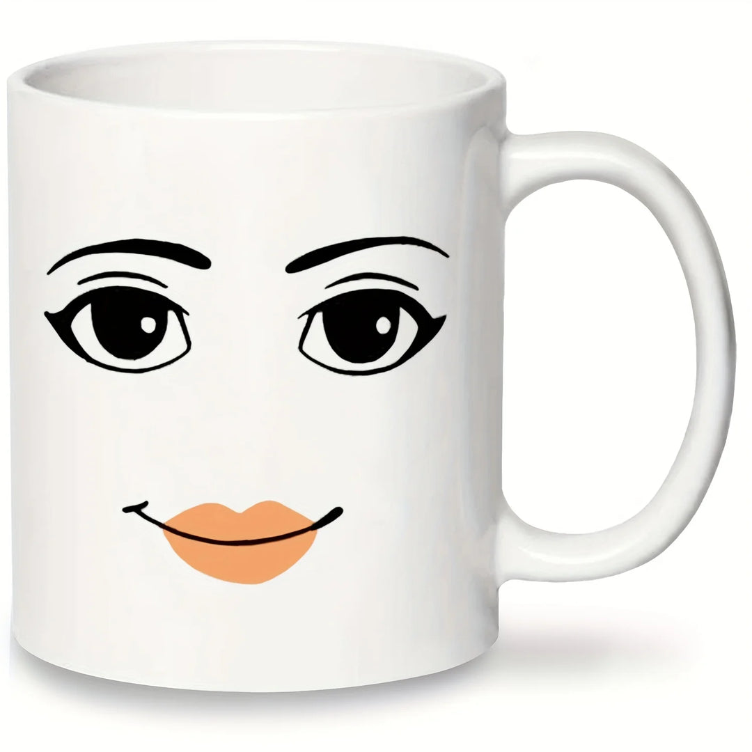 Woman Face Funny Mug,