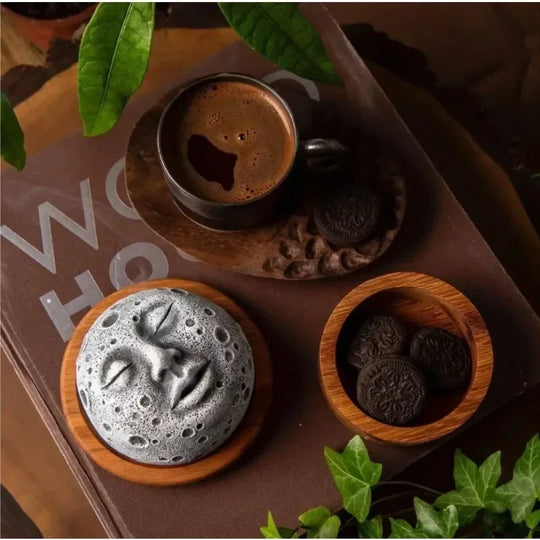 Moonscape Resin Backflow Incense Burner