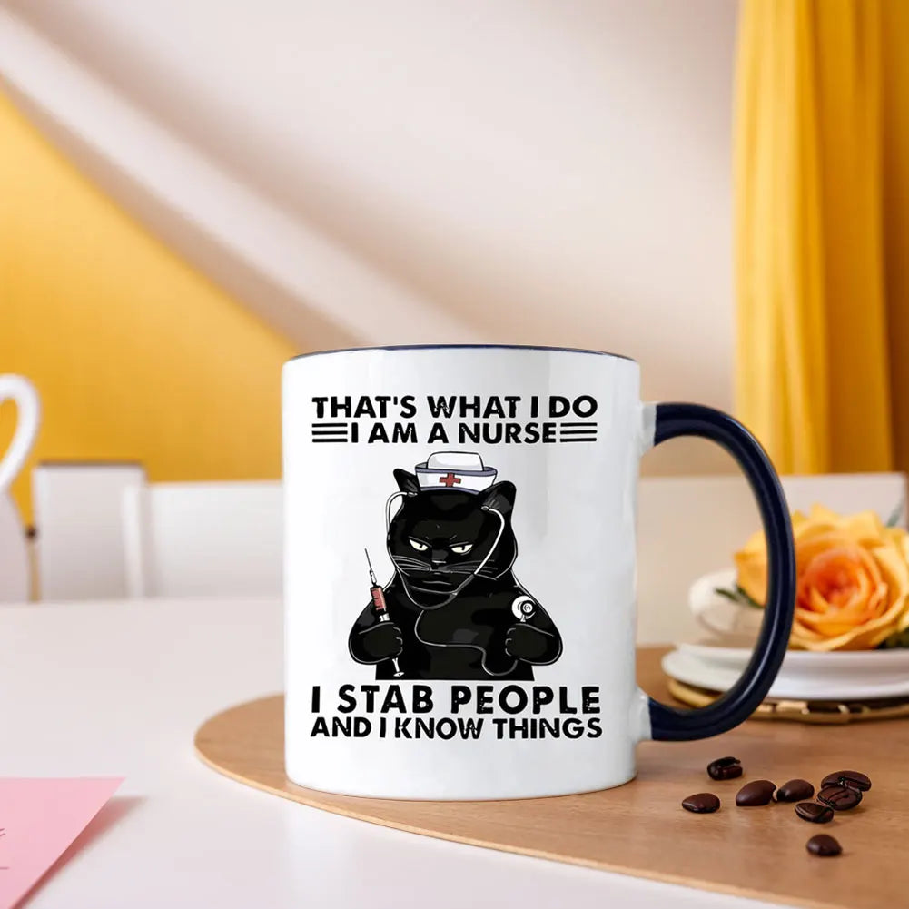 Lord Of The Cats Mug - The Furrllowship Of The Ring Cat Lovers Coffee Mug