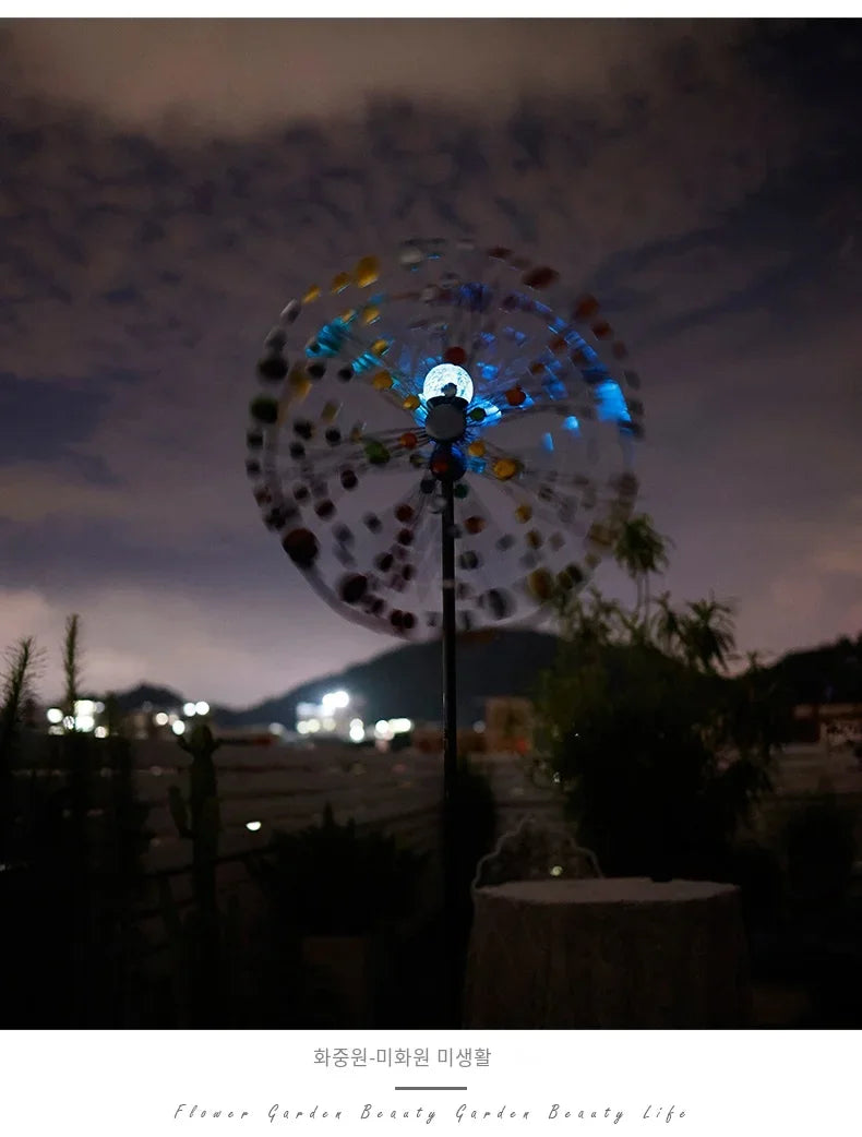 Enchanting Courtyard Windmills