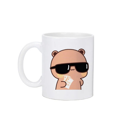 Panda Bear Bubu Dudu Coffee Milk Cup