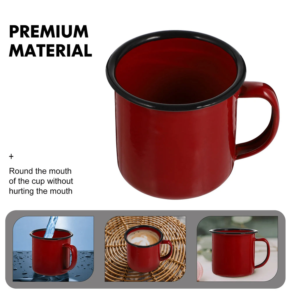 Enamel Coffee Camping Mugs