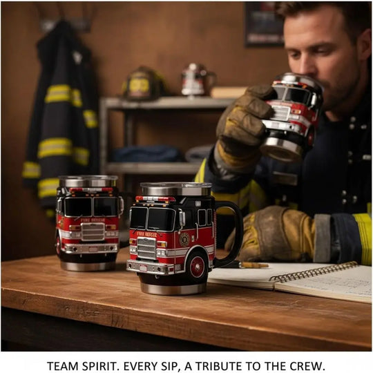 Fire Rescue, Ambulance, Police Car Coffee Mugs