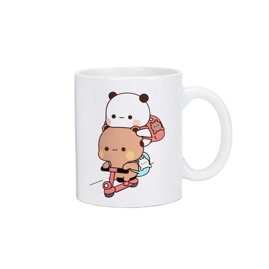Panda Bear Bubu Dudu Coffee Milk Cup