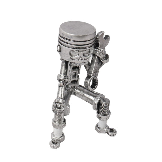 Mr. Piston Metal Sculpture