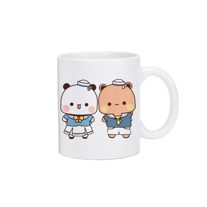 Panda Bear Bubu Dudu Coffee Milk Cup